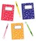 Carson Dellosa Happy Place 36-Piece School Supplies Cutouts, Colorful Pens and Notebooks for Book Themed Party Decorations, Bulletin Board, and Classroom Decor